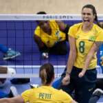 Seleção brasileira feminina de vôlei vence Ruanda na estreia da Paralimpíada de Paris - em 29/08/2024 Por: Douglas Magno/CPB/Direitos Reservados