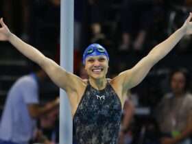 Paris-França 31/08/2024 Carol Santiago é ouro nos 100m costas e faz história para o Brasil. Nadadora pernambucana chega a seis medalhas paralímpicas e iguala Ádria Santos como mulher brasileira com mais ouros na história dos Jogos. Foto Silvio Avila/CPB Por: Foto Silvio Avila/CPB