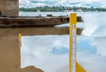 Rio Madeira atinge a cota de 15 metros em Porto Velho. Foto Defesa Civil/ Porto Velho