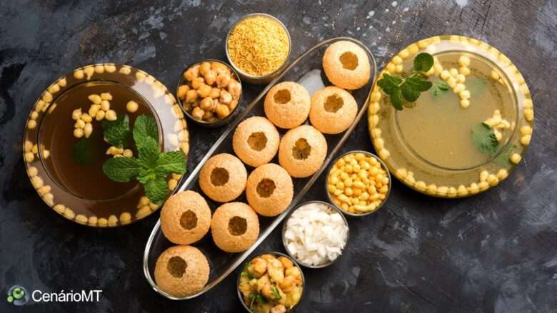 Receita de pani puri