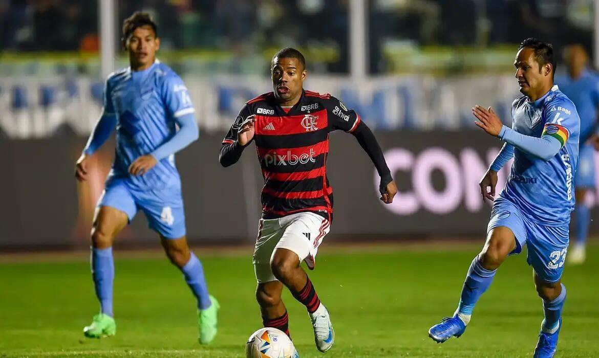 flamengo, bolívar, libertadores Por: Marcelo Cortes/CRF/Direitos Reservados