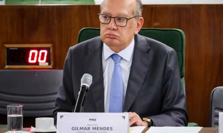 Brasília (DF), 02. 08. 2024 - Ministro Gilmar Mendes durante primeira reunião da comissão especial de conciliação para tratar das ações que envolvem o marco temporal para demarcação de terras indígenas. Foto: Gustavo Moreno/STF