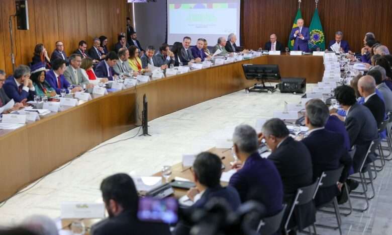 Brasília (DF) 08/08/2024 Presidente Luiz Inácio Lula da Silva coordena reunião ministerial no Palácio do Planalto Foto: Fabio Rodrigues-Pozzebom/ Agência Brasil