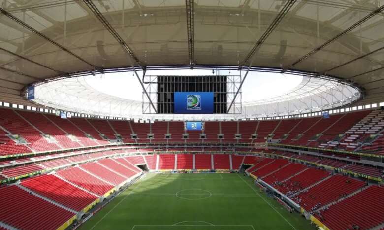 Estádio Nacional de Brasília, Mané Garrincha - estádio Por: Rafael Ribeiro/CBF/Direitos Reservados