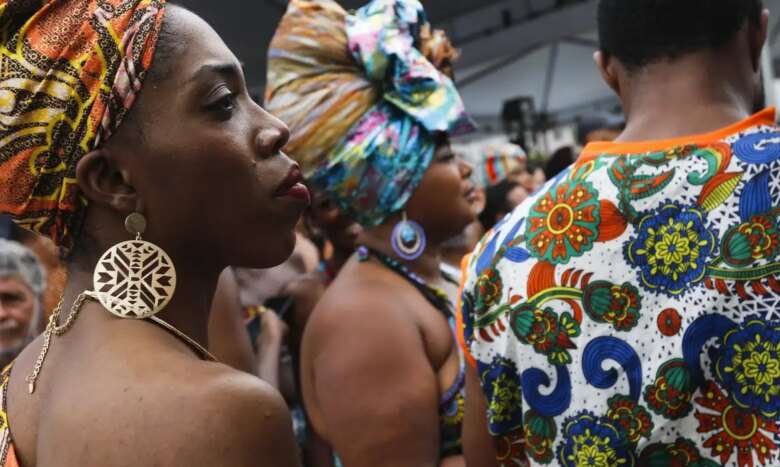 Rio de Janeiro (RJ) 20/11/2023 – Concurso de beleza na celebração do Dia da Consciência Negra, no Monumento a Zumbi dos Palmares. Foto: Fernando Frazão/Agência Brasil