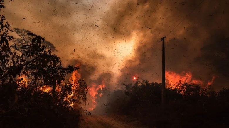 Corpo de Bombeiros combate 25 incêndios florestais em Mato Grosso nesta quarta-feira (09.10)