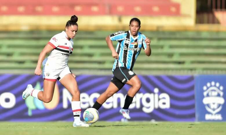 grêmio, são paulo, brasileiro feminino Por: Staff Images/CBF/Direitos Reservados