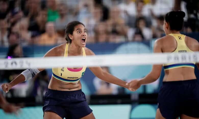 ana patrícia e duda, vôlei de praia, jogos de paris Por: Alexandre Loureiro/COB/Direitos Reservados