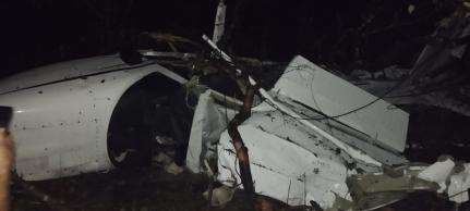 Avião cai em Mato Grosso, mas todos a bordo sobrevivem