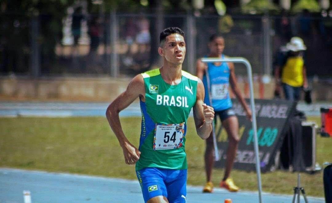 Atleta de Mato Grosso brilha no atletismo e conquista ouro no Sul-Americano