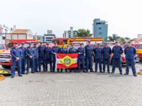 Bombeiros catarinenses reforçam combate a incêndios em Mato Grosso