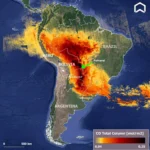 Monóxido de carbono atinge níveis mortais em Mato Grosso e outros locais do Brasil