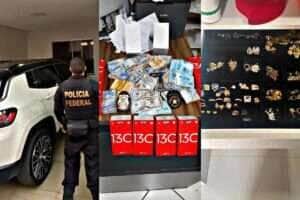 Mulher é apontada como líder de esquema de venda ilegal de cigarros eletrônicos em Mato Grosso; PF apreende R$ 6,4 milhões