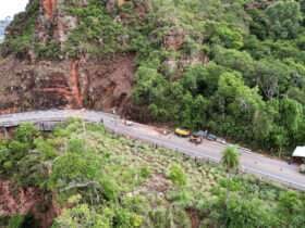 Rodovia de Mato Grosso segue sem bloqueios na primeira etapa das obras no Portão do Inferno