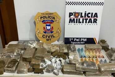 Polícia Militar de Tapurah desarticula ponto de tráfico de drogas no bairro Cristo Rei