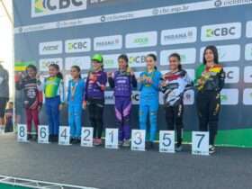 Atletas de Lucas do Rio Verde conquistam 14 pódios no Campeonato Brasileiro de BMX Racing 2024