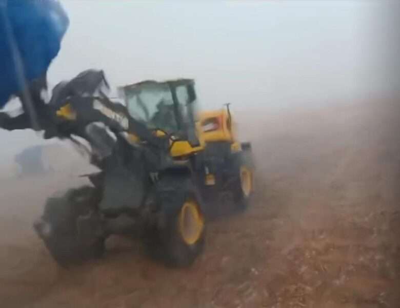 Chuva chega ao distrito de São Cristóvão, mas Lucas do Rio Verde segue com ventos fortes e fumaça