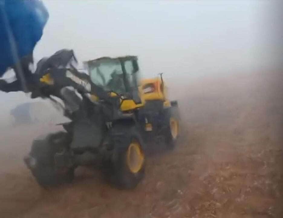 Chuva chega ao distrito de São Cristóvão, mas Lucas do Rio Verde segue com ventos fortes e fumaça