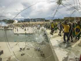 RETROSPECTIVA_2023 - Atos golpistas de 8 de janeiro. - Foto: Joédson Alves/Agência Brasil