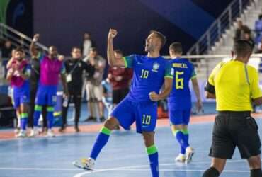 brasil, croácia, copa do mundo, futsal Por: Leto Ribas/CBF/Direitos Reservados