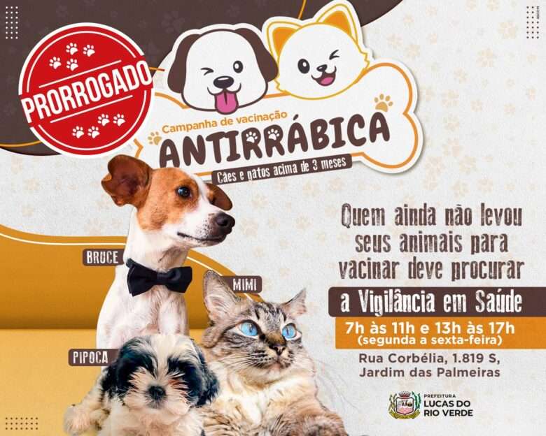 campanha antirrabica