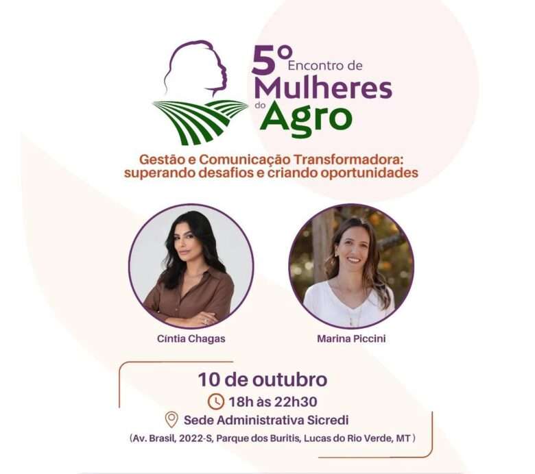 encontro mulheres do agro