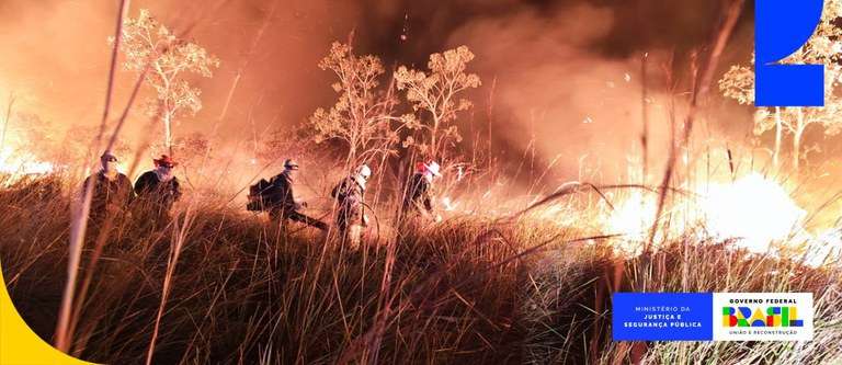 Governo convoca mais 150 bombeiros da Força Nacional para combater incêndios -