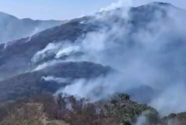 Rio de Janeiro (RJ), 15. 09. 2024 - Incêndio na Serra dos Orgãos. Foto: Parnaso/Divulgação