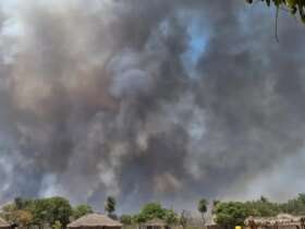 Povos indígenas de Mato Grosso sofrem com os incêndios florestais. Por: Erlie Runhamre Xavante