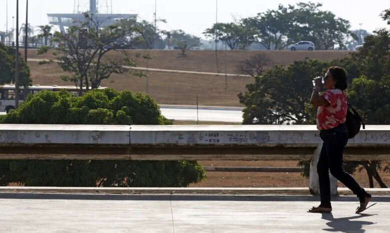 Inmet emitiu alerta laranja de baixa umidade,