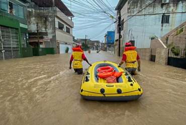 Brasília (DF) 16/02/2024 - Durante períodos de chuva, os moradores da Bacia do Rio Tejipió sofrem com alagamentos e enchentes - Foto: Prefeitura Recife