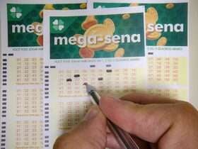 22/06/2023 - Brasília - Mega-Sena, concurso da Mega-Sena, jogos da Mega-Sena, loteria da Mega-Sena. - Volantes da Mega Sena sendo preenchidos para apostas em casas lotéricas da Caixa. Foto: Rafa Neddermeyer/Agência Brasil/Arquivo