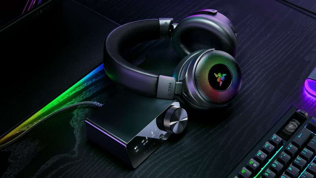 Razer lança almofada e fones de ouvido hápticos