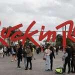 Público no evento teste do Rock in Rio 2022 na Cidade do Rock, montada no Parque Olímpico, Barra da Tijuca. Por: Fernando Frazão/Agência Brasil