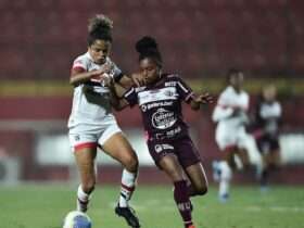 são paulo, ferroviária, brasileiro feminino Por: Staff Images/CBF/Direitos Reservados