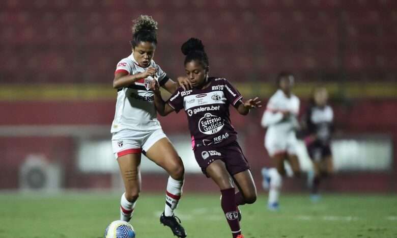 são paulo, ferroviária, brasileiro feminino Por: Staff Images/CBF/Direitos Reservados