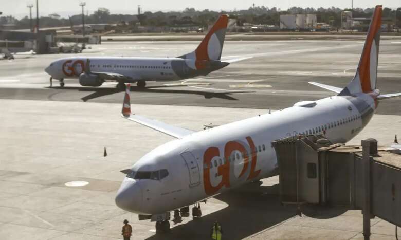 Movimentação de aviões comerciais no aeroporto de Brasília. Por: Marcelo Camargo/Agência Brasil