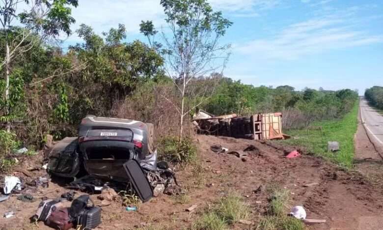 Família de Rondônia morre em trágico acidente na BR-174 em Mato Grosso