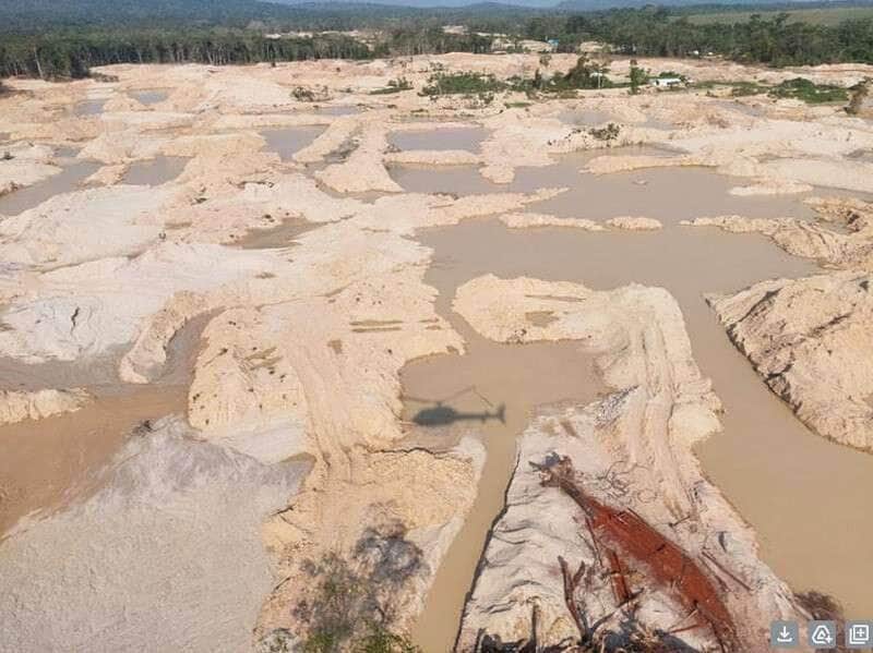 Mato Grosso: o segundo estado com maior número de garimpos ilegais do Brasil
