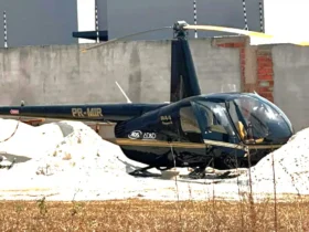 Helicóptero faz pouso de emergência em Mato Grosso após pane mecânica