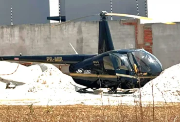 Helicóptero faz pouso de emergência em Mato Grosso após pane mecânica