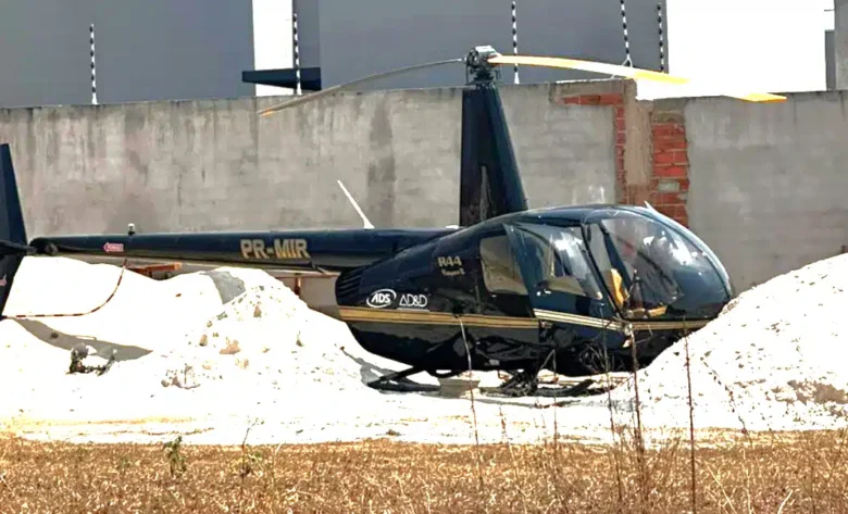 Helicóptero faz pouso de emergência em Mato Grosso após pane mecânica