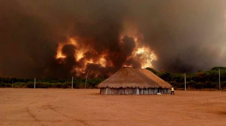 Mato Grosso concentra 70% dos territórios indígenas com mais focos de calor no Brasil Takuma Kuikuro