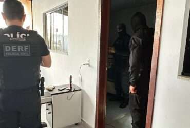 Operação cumpre 143 mandados contra grupo envolvido com tráfico de drogas e venda ilegal de armas em Sinop