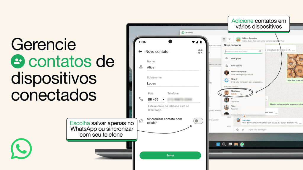 WhatsApp melhora muito a forma de adicionar contatos: Você não vai precisar do número de telefone!