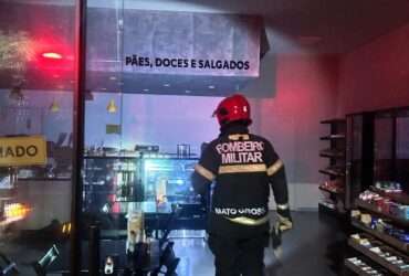 Vazamento de gás em panificadora em cidade de Mato Grosso mobiliza Bombeiros