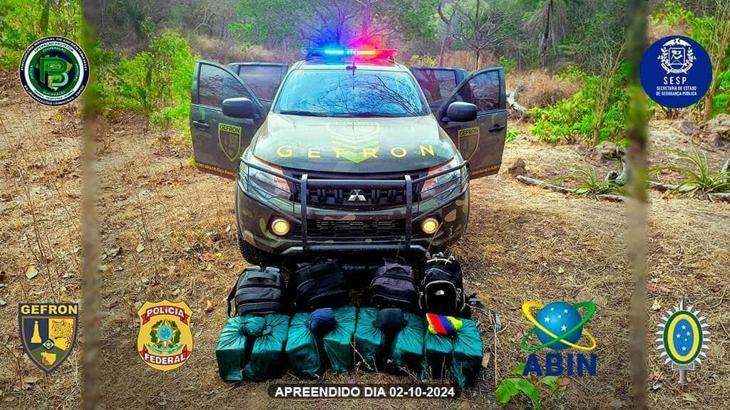 Operação Protetor das Fronteiras apreende 80 kg de drogas após confronto em Porto Esperidião