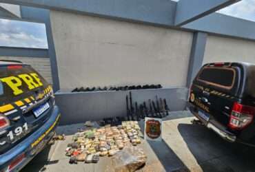 Polícia Federal apreende 16 armas de fogo e 10 mil munições em Barra do Garças