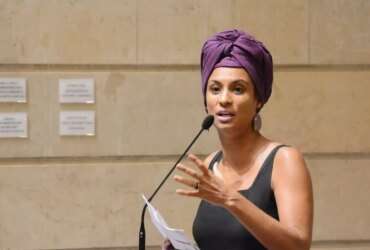 Vereadora Marielle Franco (PSOL) na Câmara de Vereadores do Rio de Janeiro