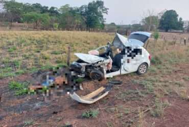 Criminoso conhecido, conhecido da PM, está foragido após duplo homicídio e confronto armado com policiais na zona rural de Nobres, MT.